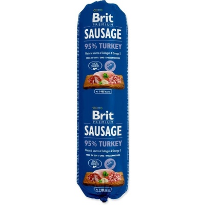 Brit Premium Sausage with Turkey 800 g