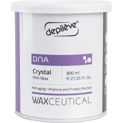 Depiléve Profesionální vosk s účinky masky 2 v 1(čirý) v PLECHOVCE 400 ml