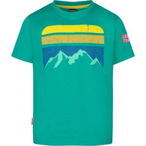 TROLLKIDS Детска тениска Trollkids Kid's Falketind T T-shirt - Sea Green - размер 98 (EU) (704-5820-0411)