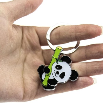 TROIKA Ключодържател Панда Troika KR10-03/CH (KR10-03/CH)