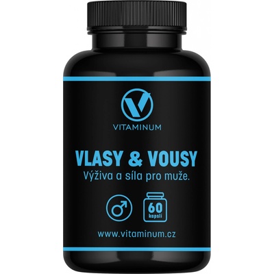 Vitaminum Vlasy & vousy 60 kapslí