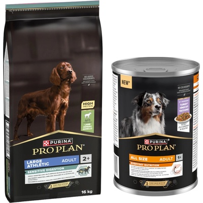 Pro Plan Large Adult Athletic Sensitive Digestion jehněčí & rýže 16 kg