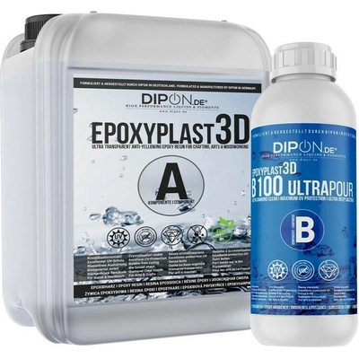 DIPON Epoxyplast 3D B100 ULTRAPOUR 1,5 Kg