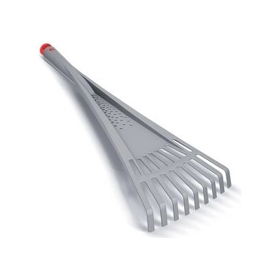 Ruční hrábě R RAKES PLUS 53,9 cm (odolný ABS plast) - barva: šedá