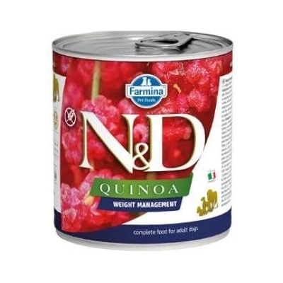 N&D Quinoa Dog Adult Weight Management Lamb & Brocolli 2 x 285 g