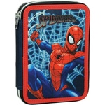 Spiderman Ученически несесер със съдържание и две отделения Spiderman (337-10100)