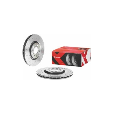 BREMBO Brzdové kotouče XTRA vrtané 09.9365.2X – Hledejceny.cz