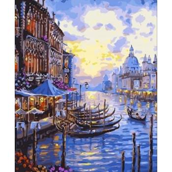 Image 1 of Norimpex - Puzzle Diamant painting: Gondolas in Venice 30x40 cm - 1 - 39 piese