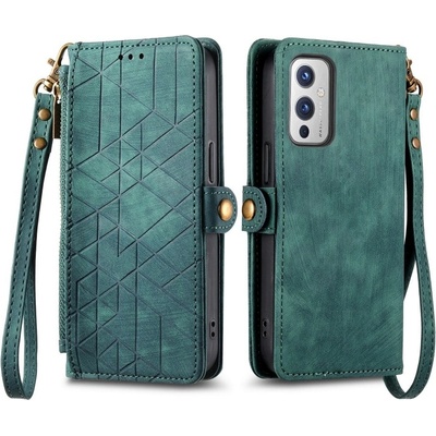 Púzdro PROTEMIO 63423 GEOM Peňaženkové puzdro pre OnePlus Nord 3 5G zelené