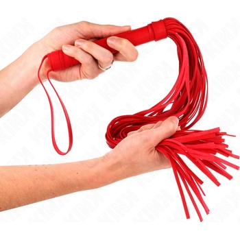 Kink Soft PVC Whip 70cm Red