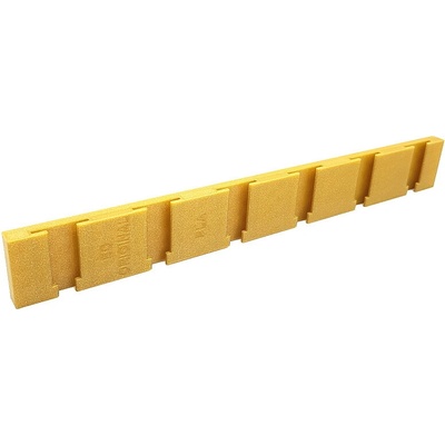 EC-ORIGINAL 6 x Panel s T-drážkou PLA pro nástavce Zlatá vertigo