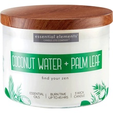 Candle Lite Company Essential elements Coconut Water+Palm Leaf 418 g