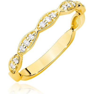 Blink Blink Zlatý výročný prsteň s diamantami 1674ZDB