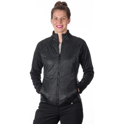 Northfinder dámská turistická mikina se zipem -ROBERTA-269-black