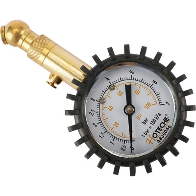 HOTECHE Merač tlaku v pneumatikách max 100psi/7bar A830046