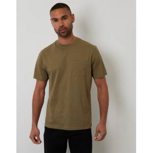 Threadbare Тениска Threadbare Men's Garfunkel Regular Fit T-Shirt - Khaki