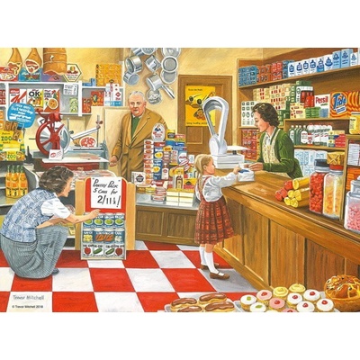 Ravensburger Rohový obchod 100 dielov