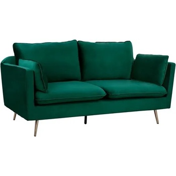 Image 1 of Bogdan Furniture Диван Мебели Богдан модел Karen gold green velvet - тройка