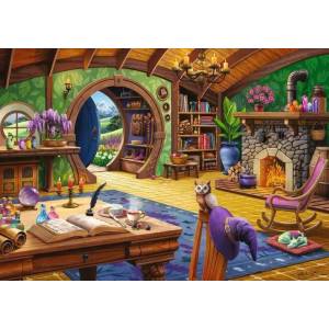 Ravensburger - Puzzle Cozy magical cottage - 1 000 piese