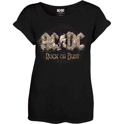 AC/DC tričko Rock or Bust Čierna