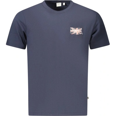 Pepe Jeans Мъжка тениска с къс ръкав pepe jeans, Размер l, Цвят Синьо (pm5010311smallflag_bl594)