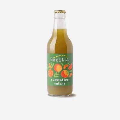 Bacilli Limonáda matcha clementine BIO 12 x 330 ml