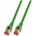 RJ45 Patch cable S-FTP, Cat. 6, LSZH, green (K5514.30)