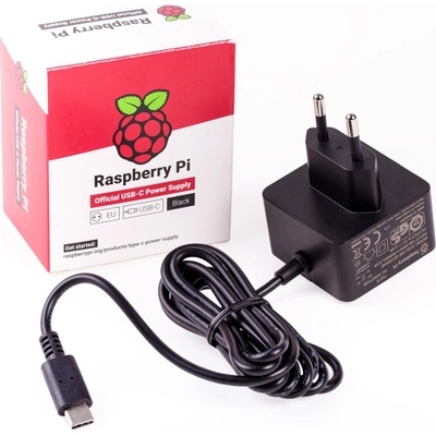 Raspberry Pi® RB-NETZTEIL4-B zásuvkový napájecí adaptér, stálé napětí Vhodné pro (vývojové sady): Raspberry Pi Výstupní proud (max.) 3000 mA 1 x USB-C® zástrčka – Sleviste.cz