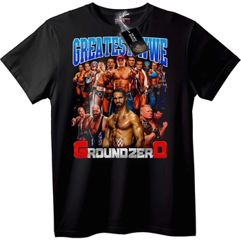 NOONEBRAND Тениска WWE Най-Велик Ground Zero - L, White