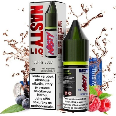 Nasty Liq Blueberry Raspberry Blackcurrant 10 ml 20 mg