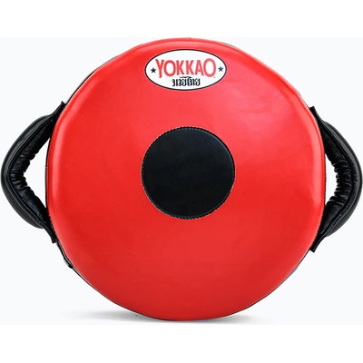 YOKKAO Кръгъл тренировъчен щит YOKKAO Round red/black