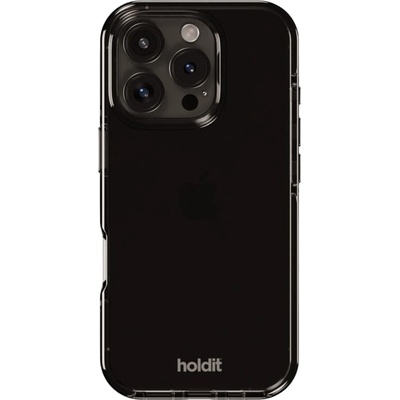 Holdit Калъф Holdit - Seethru, iPhone 16 Pro Max, черен (7330985165658)
