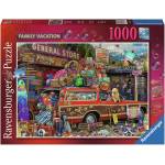 Ravensburger Пъзел Ravensburger от 1000 части - Семейна ваканция (16776)