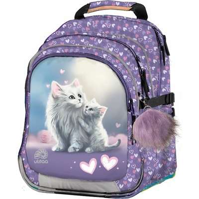 Ulitaa Juno batoh Kočky fialový – Zbozi.Blesk.cz