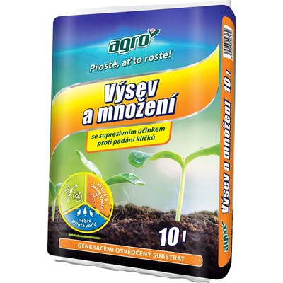 Agro Substrát pre výsev a množenie 10 l
