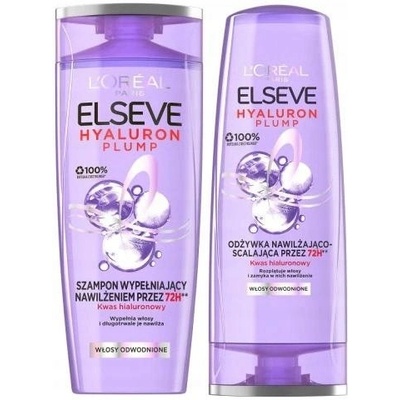 L'Oréal Paris Elseve Hyaluron Plump Moisture Shampoo hydratační šampon s kyselinou hyaluronovou 400 ml