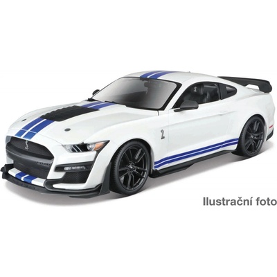 Maisto 2020 Mustang Shelby GT500 biela 1:18