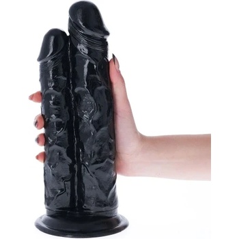 Toyz4Lovers Реалистично двойно дилдо Monolite Nublo черно