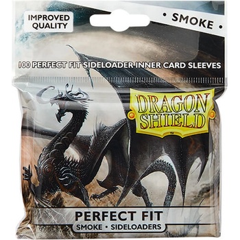 Dragon Shield obaly Perfect Fit Clear Smoke Sideloading 100 ks