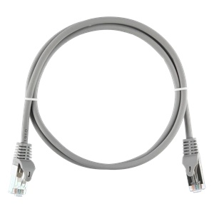 NIKOMAX Patch кабел S/FTP CAT6a LSOH, серия Essential, 20 м, сив NMC-PC4SA55B-ES-200-C-GY (NMC-PC4SA55B-ES-200-C-GY)