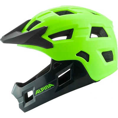 Детска full Face каска Alpina Kid's Rupi Bike helmet - Be Visible Matt - размер 50-55 cm (851-1443-0111)