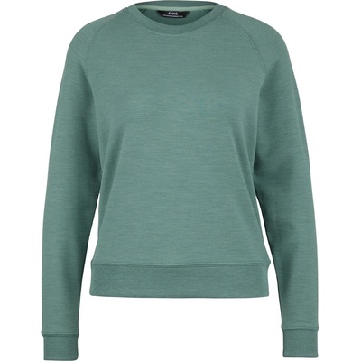 Stoic Дамски вълнен пуловер Stoic Women's MerinoTerry285 AlavaaraSt. Crew Pullover Merino jumper - Pineneedle Green (105-5566-0414)