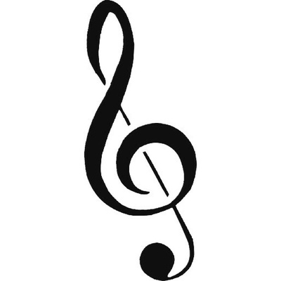 Artemiss Husľový kľuč plastová šablóna B 15 cm x 15 cm