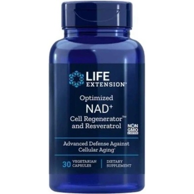 Life Extension NAD+ Cell Regenerator 100 mg 30 rastlinných kapsúl