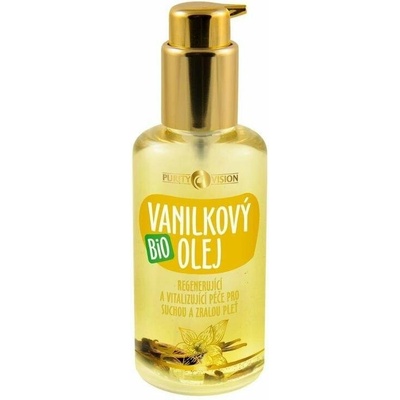 Purity Vision Vanilkový olej BIO (100 ml) - pro suchou a zralou pokožku