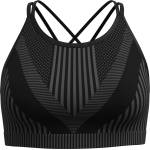Smartwool Дамски спортен сутиен Smartwool Women's Intraknit Strappy Bra Sports bra - Black Heather II (114-2579-0412)