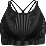 Smartwool Дамски спортен сутиен Smartwool Women's Intraknit Strappy Bra Sports bra - Black Heather II (114-2579-0412)