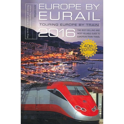 průvodce Europe by EuroRail 2016 anglicky
