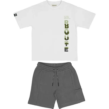 Image 1 of Mayoral Комплект трико "on route" с бяла тениска и сиви панталони за момче Mayoral