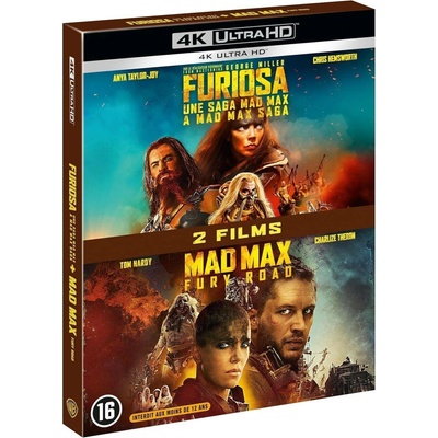 Šílený Max kolekce Zběsilá cesta + Furiosa 4K UHD BD